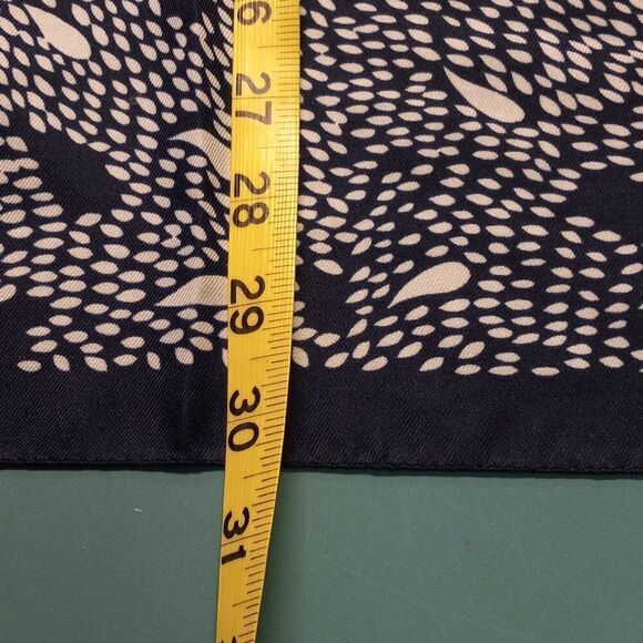 Totes Blue and White Abstract Scarf - Picture 6 of 7